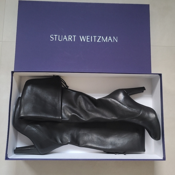 NEW Stuart Weitzman Highland Boots - Picture 2 of 10